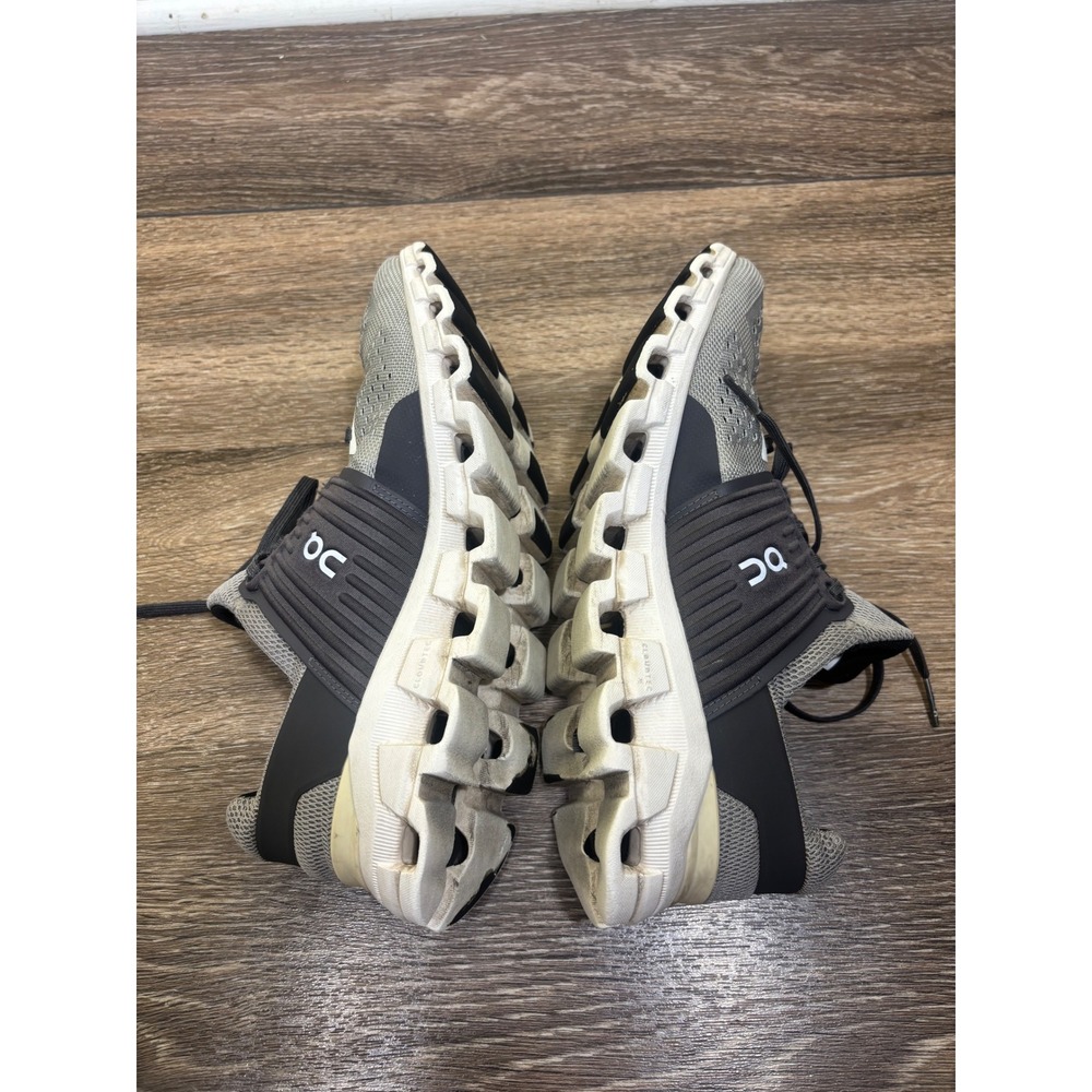 On Cloudswift Grey Black Running Shoes Womens US 8 Helion CloudTec 41.98922 - Picture 7 of 8